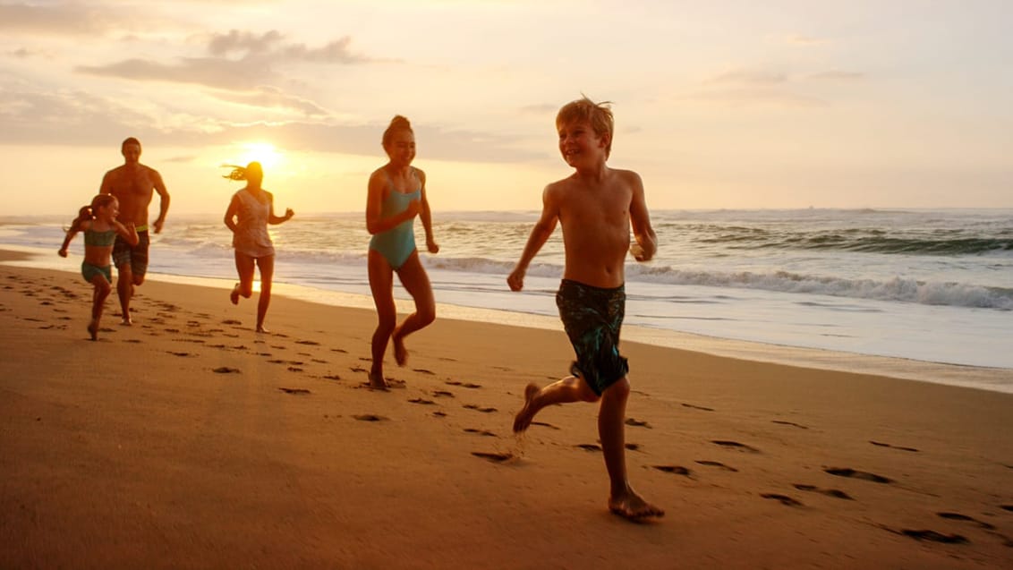 Tre generationer på resa i Florida