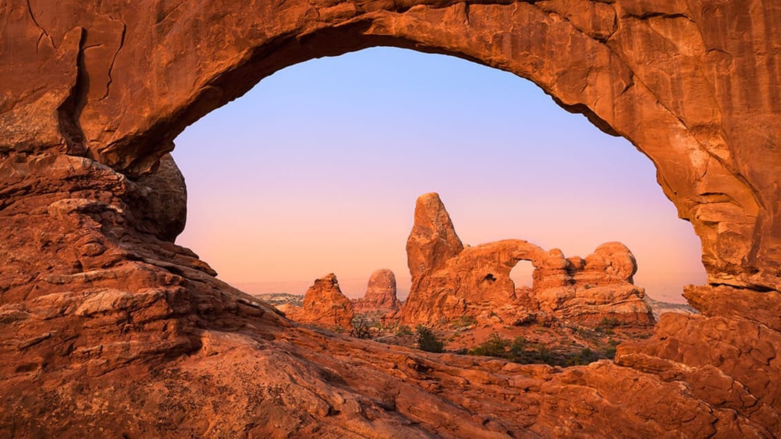 Turret Arch, Arches National Park, USA