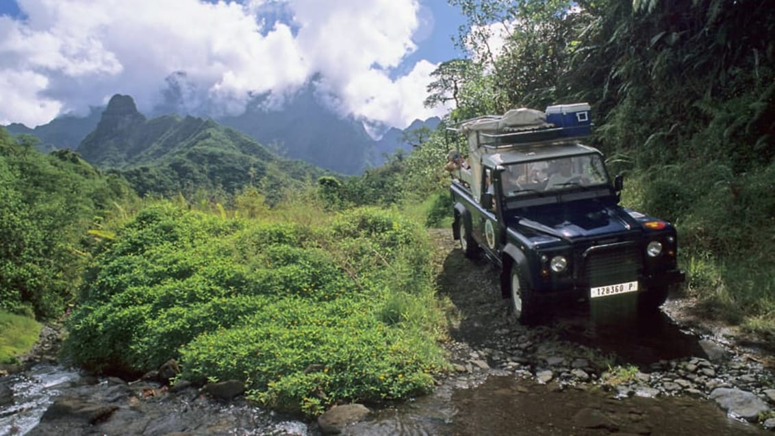 4wd, Tahiti, Franska Polynesien