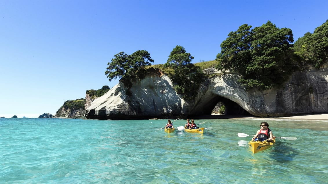 Cathedral Cove, Coromandel, Nya Zeeland