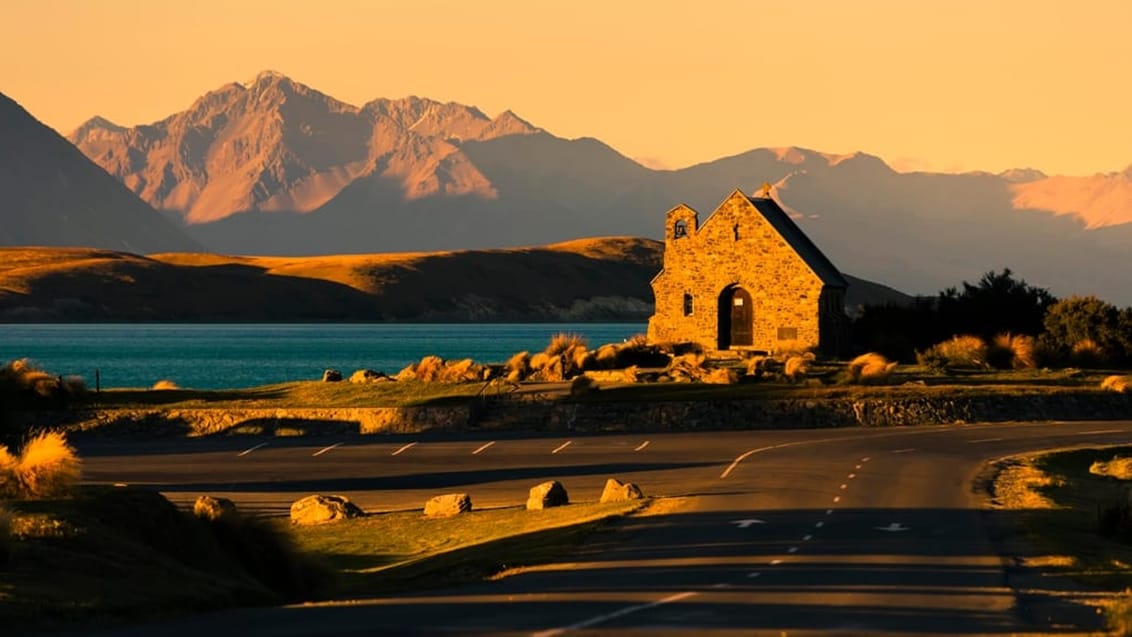 Church of the Good Shepherd,  Lake Tekapo, Nya Zeeland