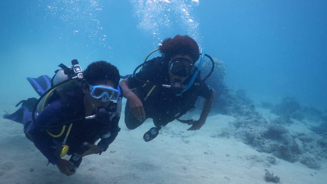 Dykarcertifikat PADI, Pacific Harbour, Fiji