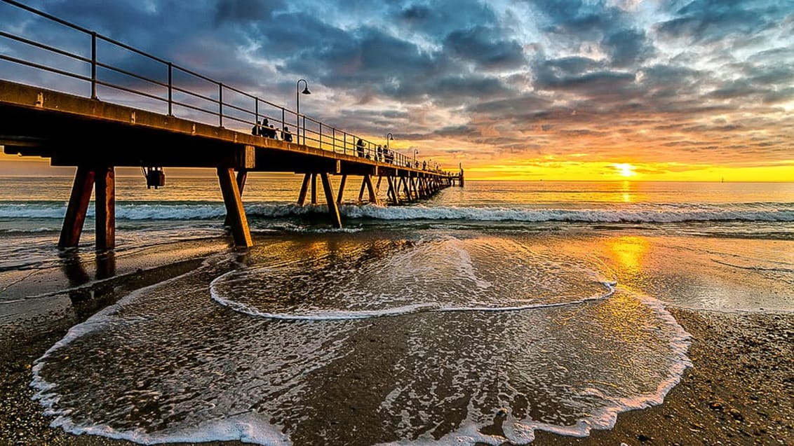 Glenelg, Jetty, Adelaide, Australien