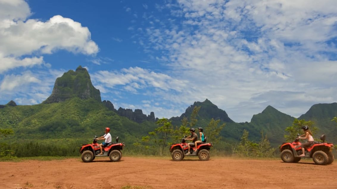 Quad Biking, Tahiti, Franska Polynesien