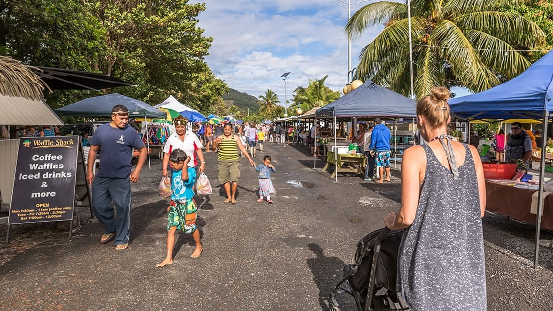 Rarotonga, Cooköarna