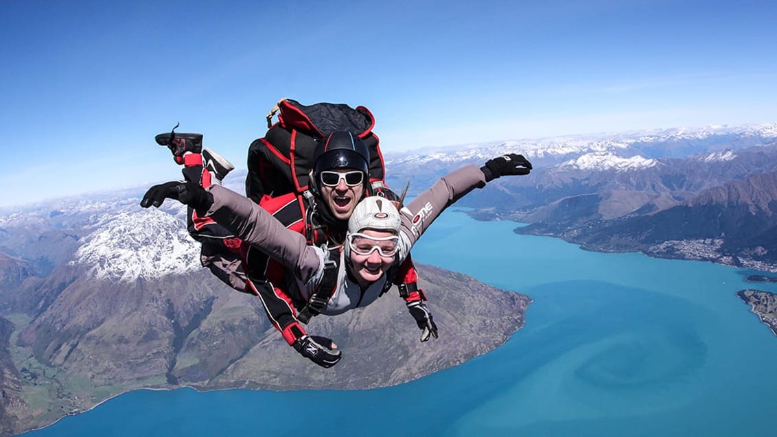 Skydiving, Nya Zeeland