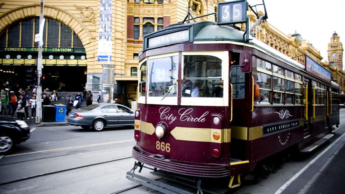 Spårvagn i Melbourne, Australien