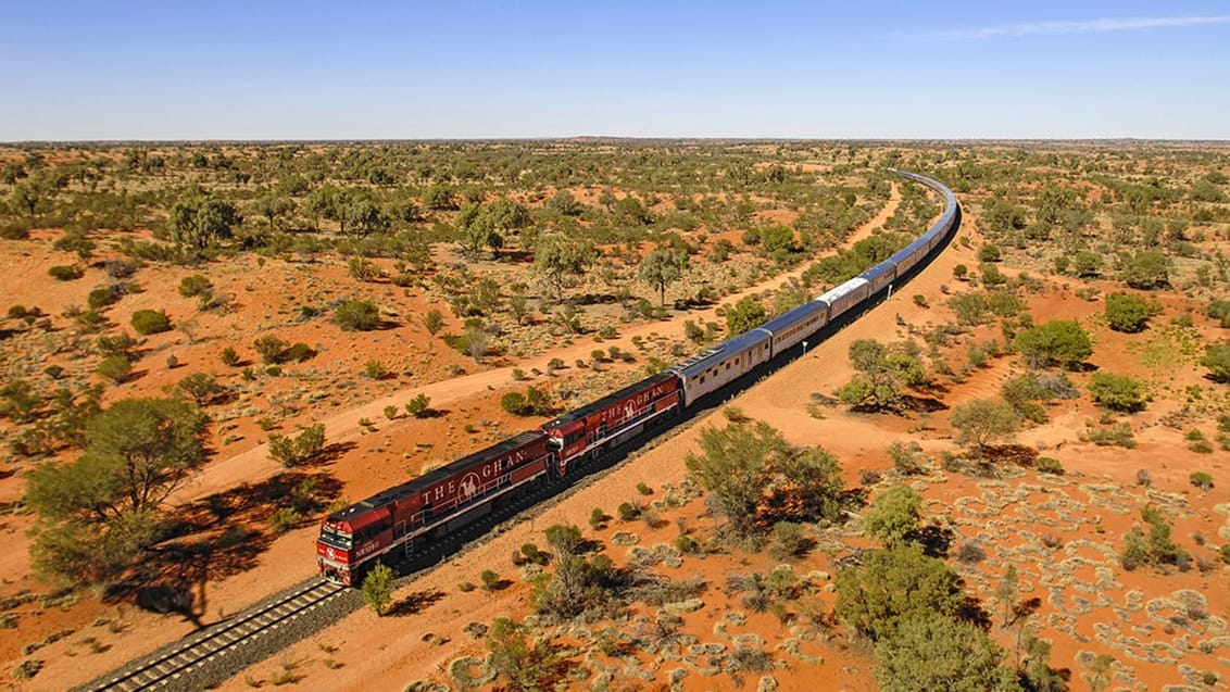 The Ghan, Australiens outback
