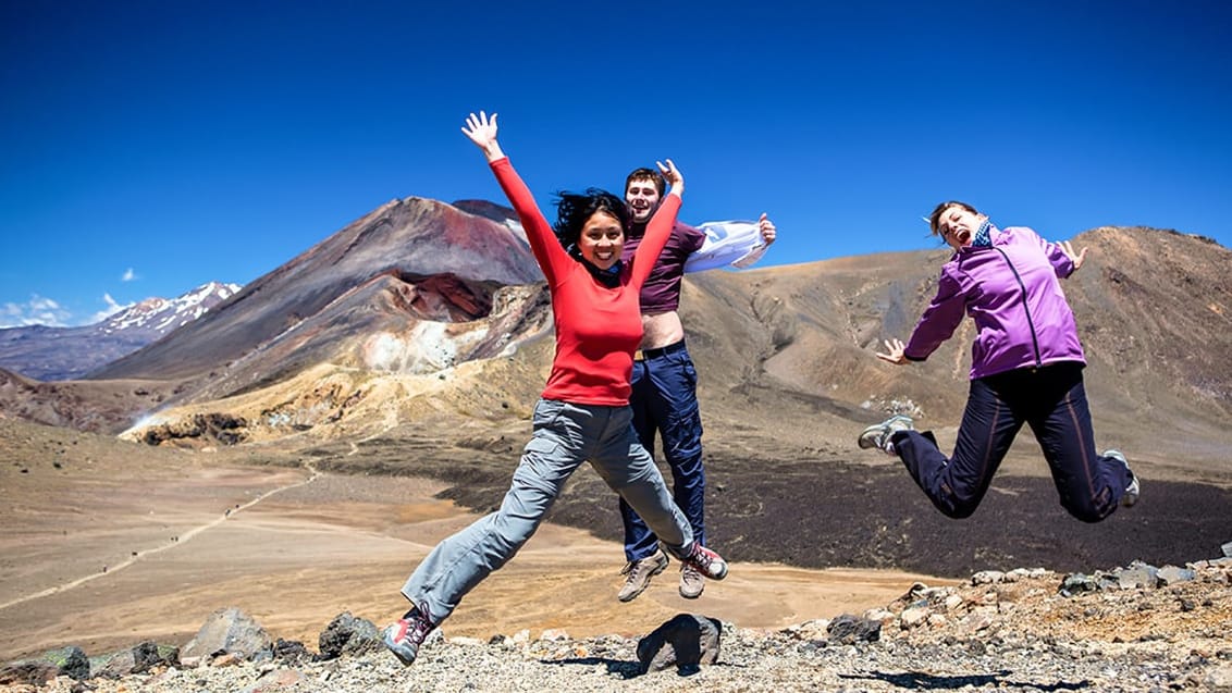 Tongariro National Park, Kiwi Experince, Nya Zeeland