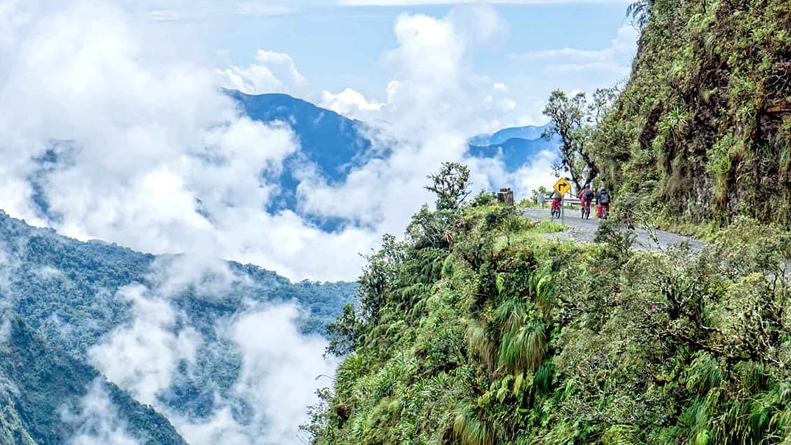 Death Road i Bolivia