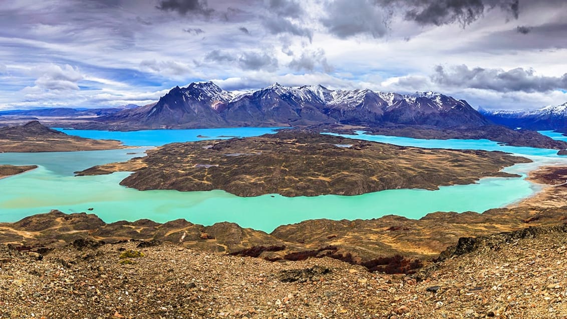 Lake Belgrano i Perito Moreno National Park i Argentina