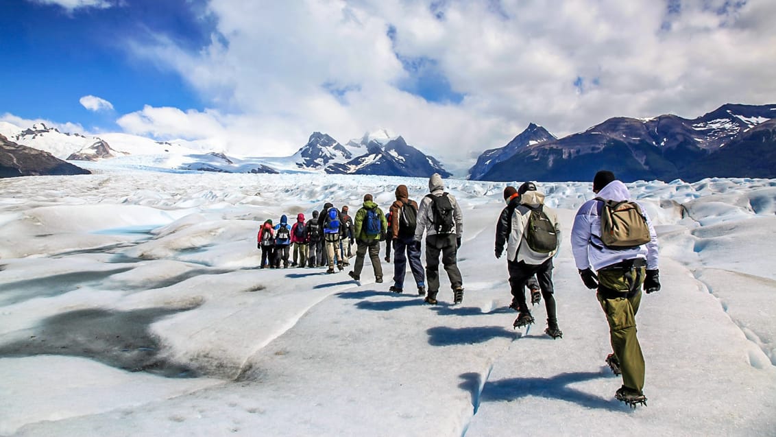 Moreno Glacier i Argentina