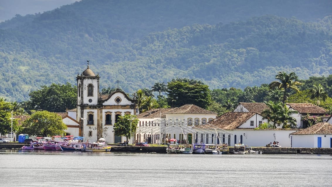 Paraty i Brasilien