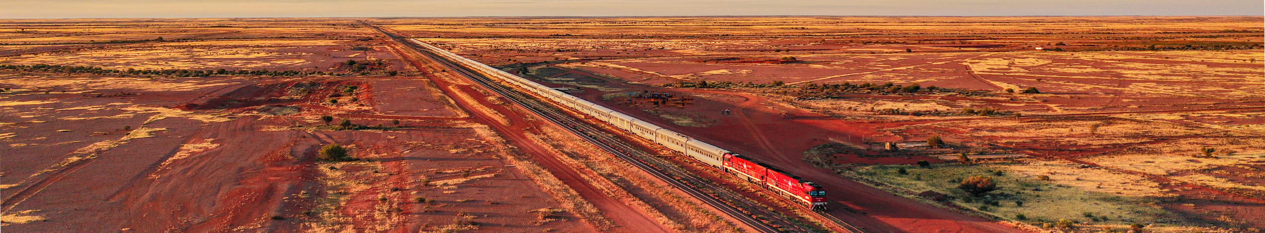 Med tåg genom Australien