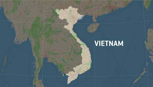 Vietnam map